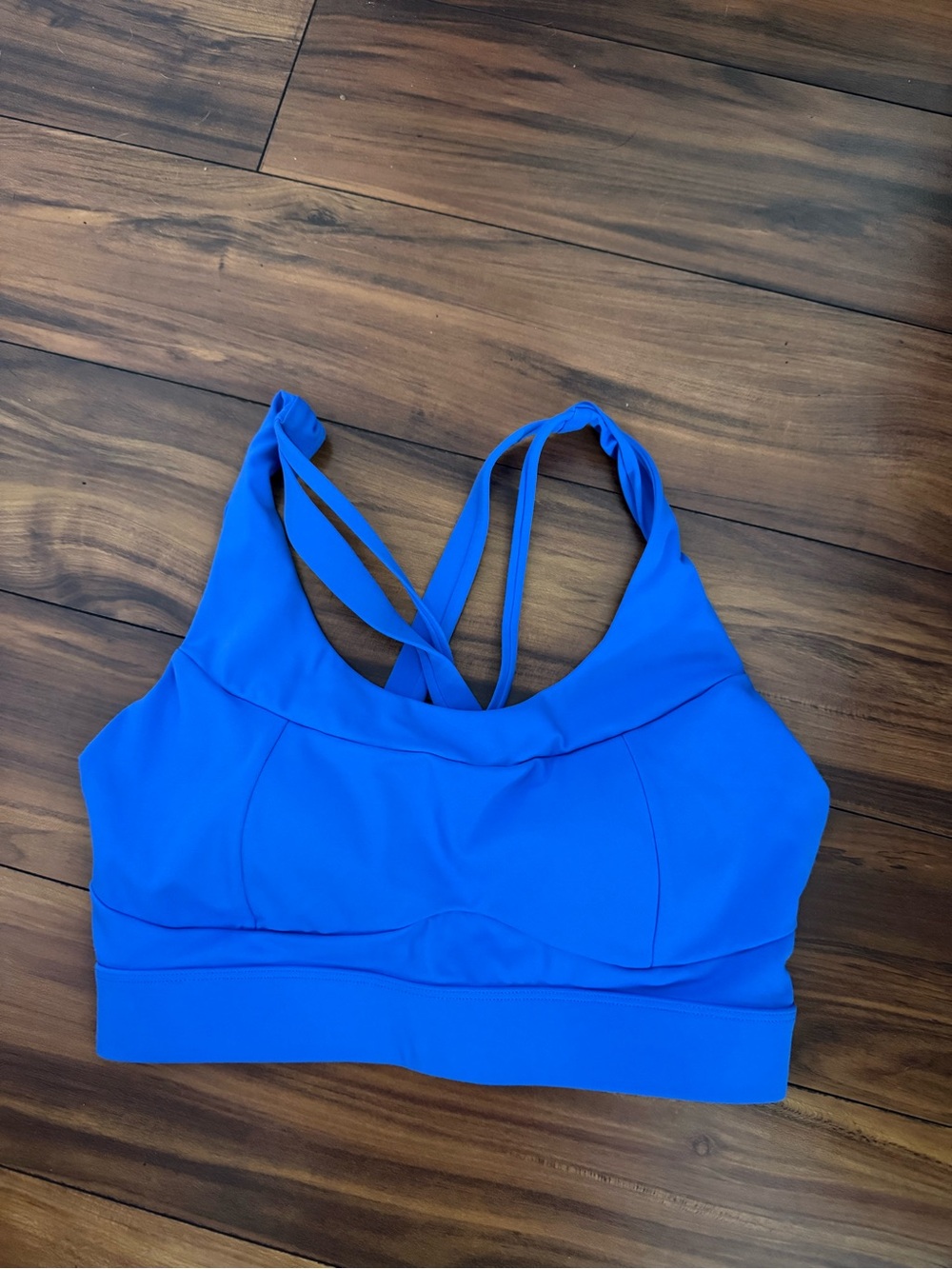 Running girl sports bra